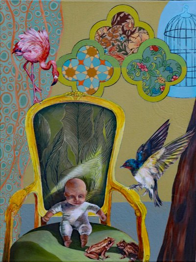 Spotkanie w zielonym pokoju autorstwa Frances Ferdinands