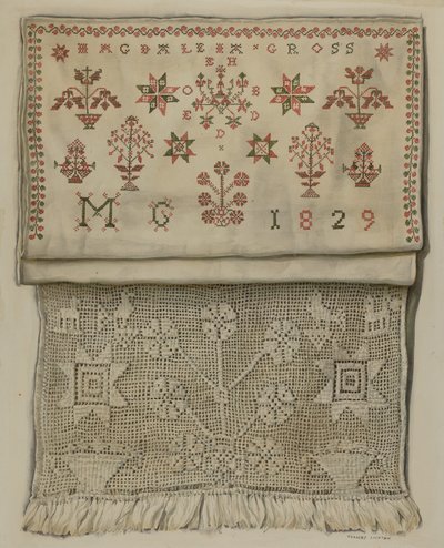 1829 Pokaż ręcznik autorstwa Frances Lichten