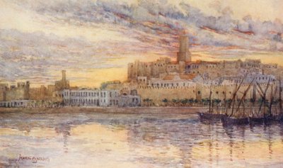 Sousse (druk kolorowy) autorstwa Frances Nesbitt
