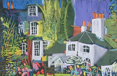 Czas na herbatę, ogród ziołowy w Greenwich Park autorstwa Frances Treanor