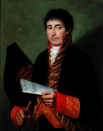 Portret Jose de Ansa autorstwa Francesc Rodriguez Pusat