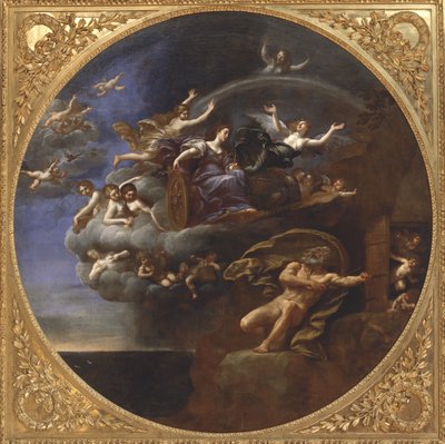 Żywioł powietrza, 1625-28 autorstwa Francesco Albani