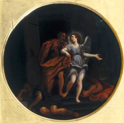 Św. Piotr uwolniony z więzienia autorstwa Francesco Albani
