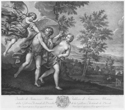 Wygnanie z raju autorstwa Francesco Albani