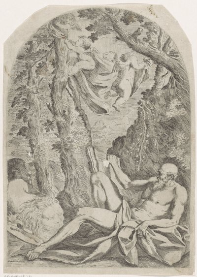 Święty Hieronim autorstwa Francesco Amato