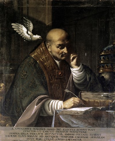 GREGORIUS I, Portret. 1730-1751 (olej na płótnie) autorstwa Francesco Andreini