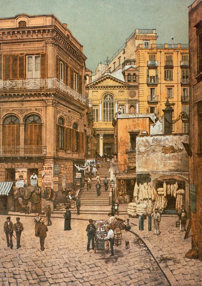 Gradelle San Giuseppe w Neapolu autorstwa Francesco Aversano