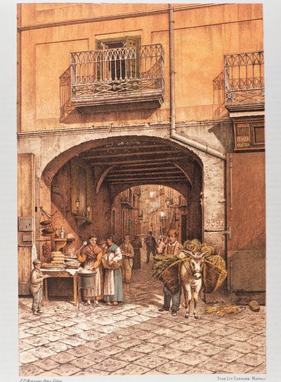 Włochy, spojrzenie na Neapol autorstwa Francesco Aversano