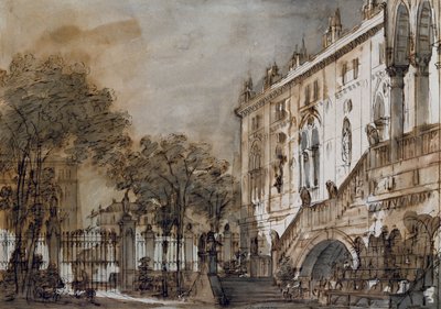 Scenografia Francesco Bagnara do Otella, opery Rossiniego do spektaklu w Teatrze La Fenice w Wenecji autorstwa Francesco Bagnara