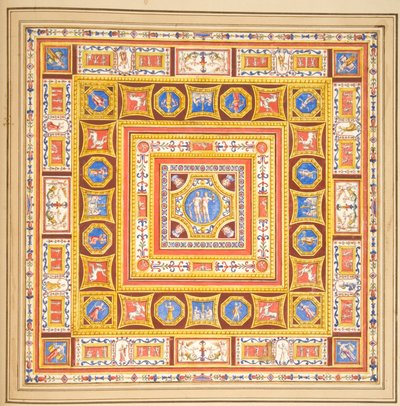 Holkham II. 23, folio z Albumu Ashby II (wc na papierze) autorstwa Francesco Bartoli