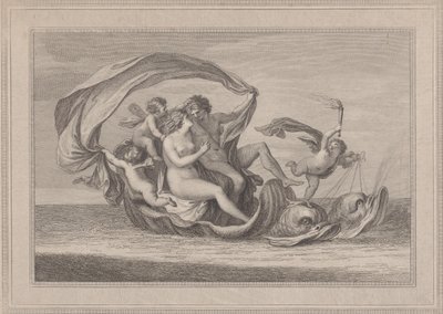 Acis i Galatea, 1787. autorstwa Francesco Bartolozzi