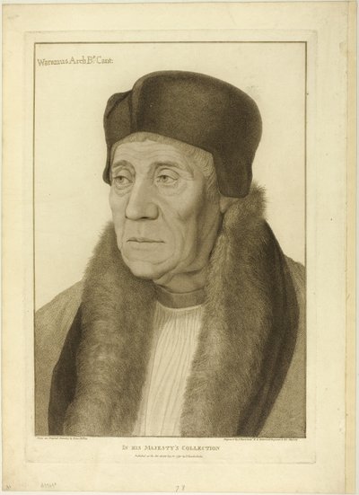 Arcybiskup Warham autorstwa Francesco Bartolozzi