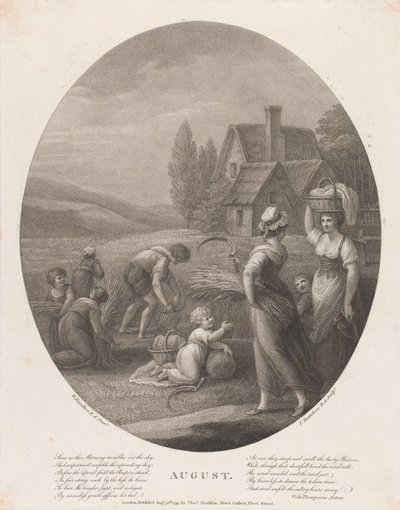Sierpień autorstwa Francesco Bartolozzi
