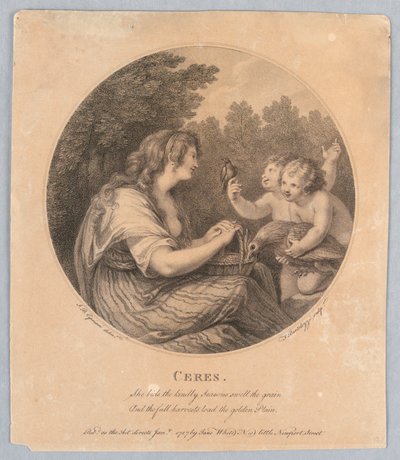 Ceres autorstwa Francesco Bartolozzi