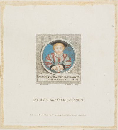 Karol Brandon autorstwa Francesco Bartolozzi