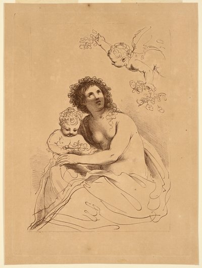 Flora z chłopcami autorstwa Francesco Bartolozzi