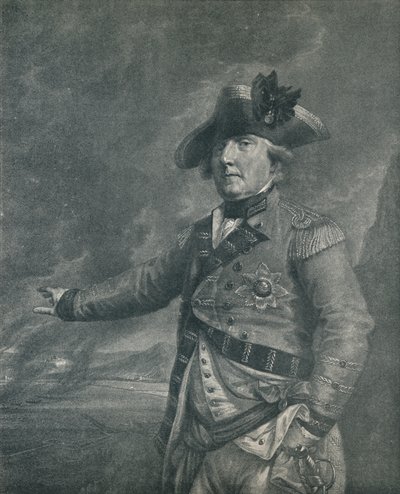 George Augustus Elliot Lord Heathfield, gubernator Gibraltaru, 1788 1909 autorstwa Francesco Bartolozzi