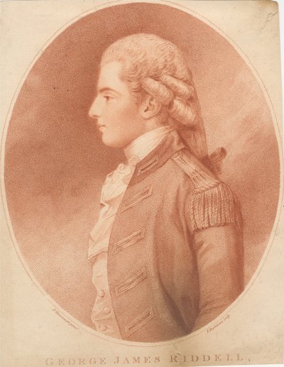 George James Riddell autorstwa Francesco Bartolozzi