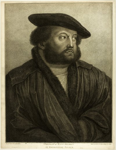 Hans Holbein autorstwa Francesco Bartolozzi