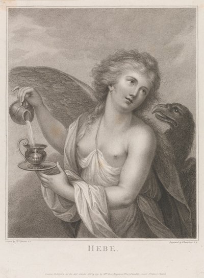 Hebe autorstwa Francesco Bartolozzi