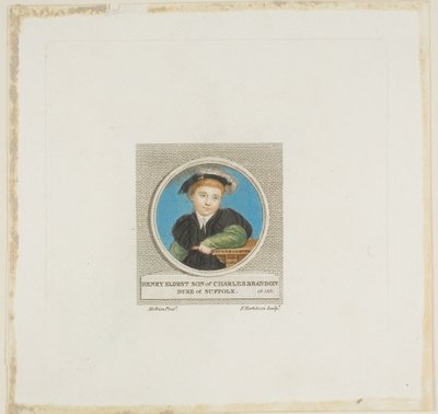 Henry Brandon autorstwa Francesco Bartolozzi