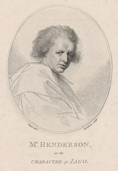 John Henderson, w Postaci Iago Szekspira Otella, 1786., 1786. autorstwa Francesco Bartolozzi