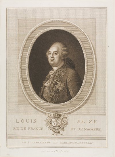 Louis Zająć autorstwa Francesco Bartolozzi