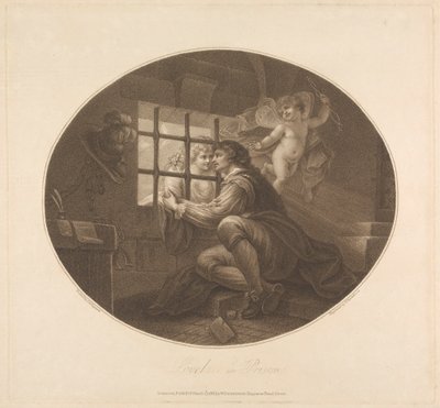 Lovelace w więzieniu autorstwa Francesco Bartolozzi