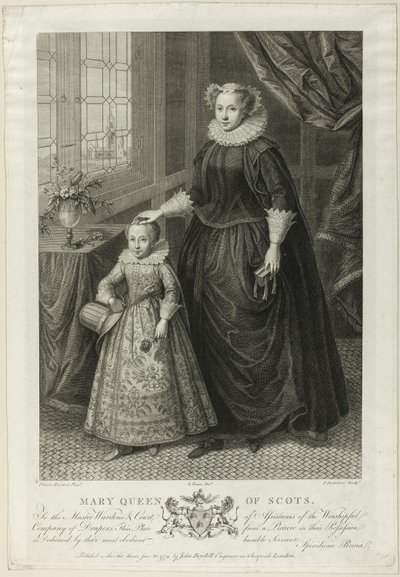 Maryja Królowa Szkotów autorstwa Francesco Bartolozzi