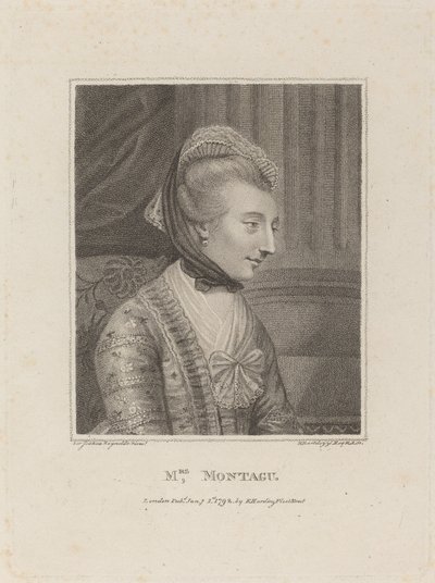 Pani Montague, 1792. autorstwa Francesco Bartolozzi