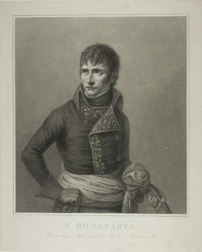 Napoleon Bonaparte, Pierwszy Doradca autorstwa Francesco Bartolozzi