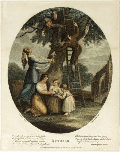 Październik autorstwa Francesco Bartolozzi