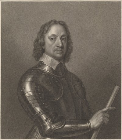 Oliver Cromwell, 1802. autorstwa Francesco Bartolozzi