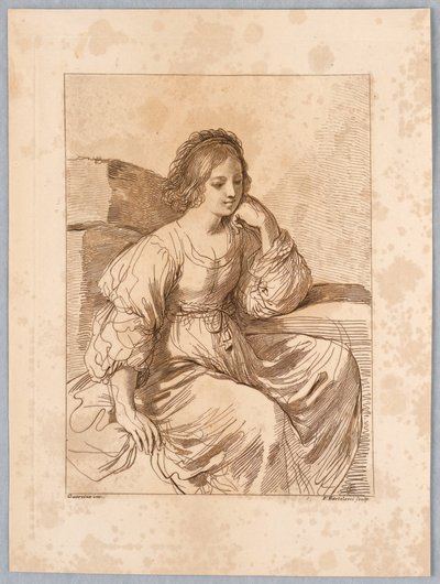 Portret damy autorstwa Francesco Bartolozzi