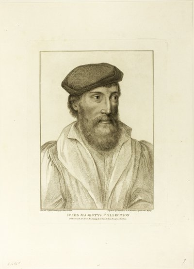 Portret mężczyzny autorstwa Francesco Bartolozzi