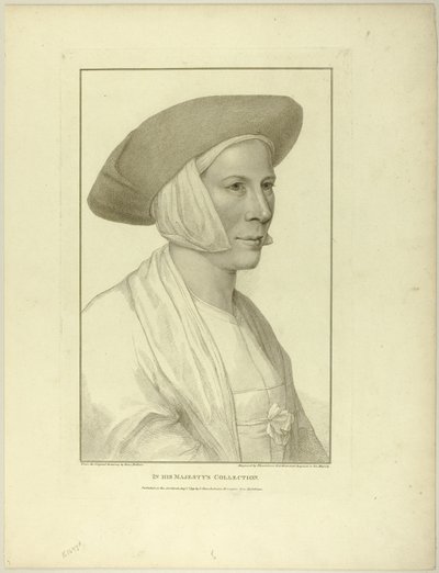 Portret chłopki autorstwa Francesco Bartolozzi
