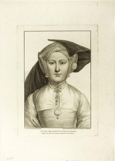Portret kobiety autorstwa Francesco Bartolozzi
