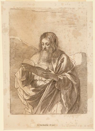 Czytanie św. Pawła autorstwa Francesco Bartolozzi