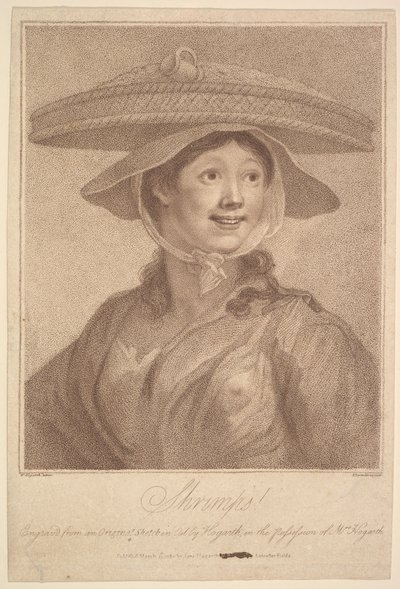 Krewetki!, [25 marca 1782], wznowione 1790. autorstwa Francesco Bartolozzi