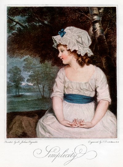 Prostota, 1905. autorstwa Francesco Bartolozzi