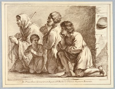Rodzina Cornaro autorstwa Francesco Bartolozzi