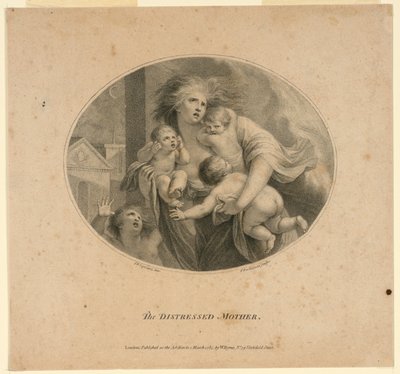 Zrozpaczona Matka autorstwa Francesco Bartolozzi