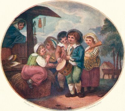 Jarmark, ok. 1870, 1903 autorstwa Francesco Bartolozzi