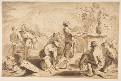 Ofiara Noego, 1765. autorstwa Francesco Bartolozzi