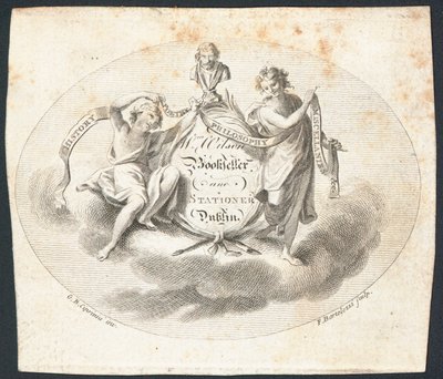 Karta handlowa, William Wilson autorstwa Francesco Bartolozzi