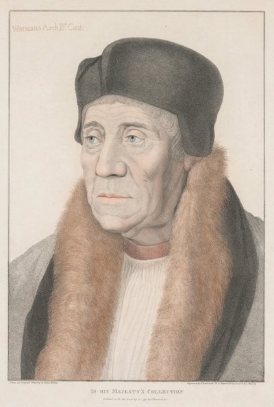 Waramus Arcybiskup Canterbury autorstwa Francesco Bartolozzi