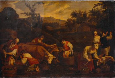 Jesień autorstwa Francesco Bassano the Younger