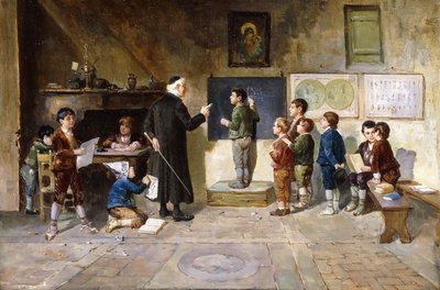 Sala szkolna, autorstwa Francesco Bergamini