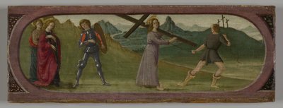Droga na Kalwarię autorstwa Francesco Botticini