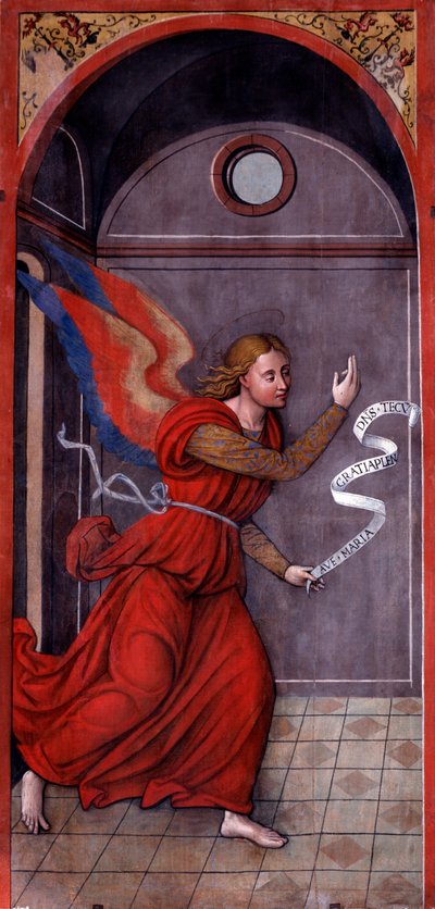 Zwiastowanie: Archanioł Gabriel (obraz, ok. 1549 r.) autorstwa Francesco Brea